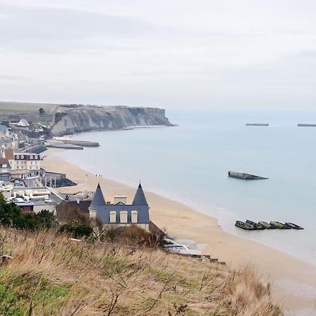 Le Joffre - Studio Sur La Digue En Centre Ville Arromanches-les-Bains Exterior foto