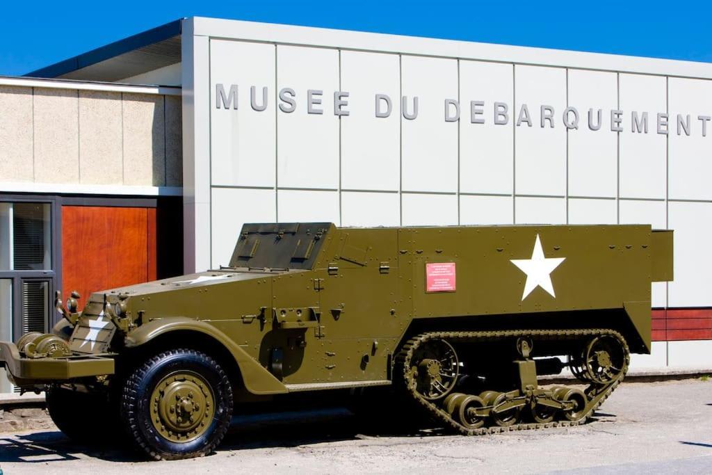 Le Joffre - Studio Sur La Digue En Centre Ville Arromanches-les-Bains Exterior foto
